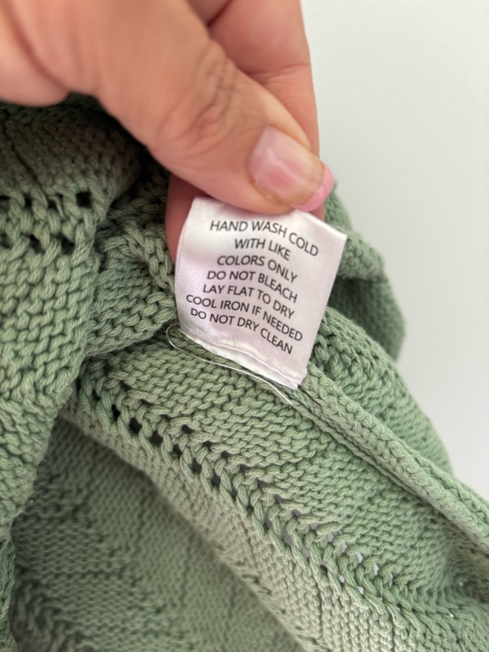 Altard State Sage Green Knit Tie Strap Top XS Cottagecore - Picture 6 of 7
